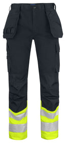 6534 PANTS HV CL 1 Yellow/Bl - Suomen Brodeeraus