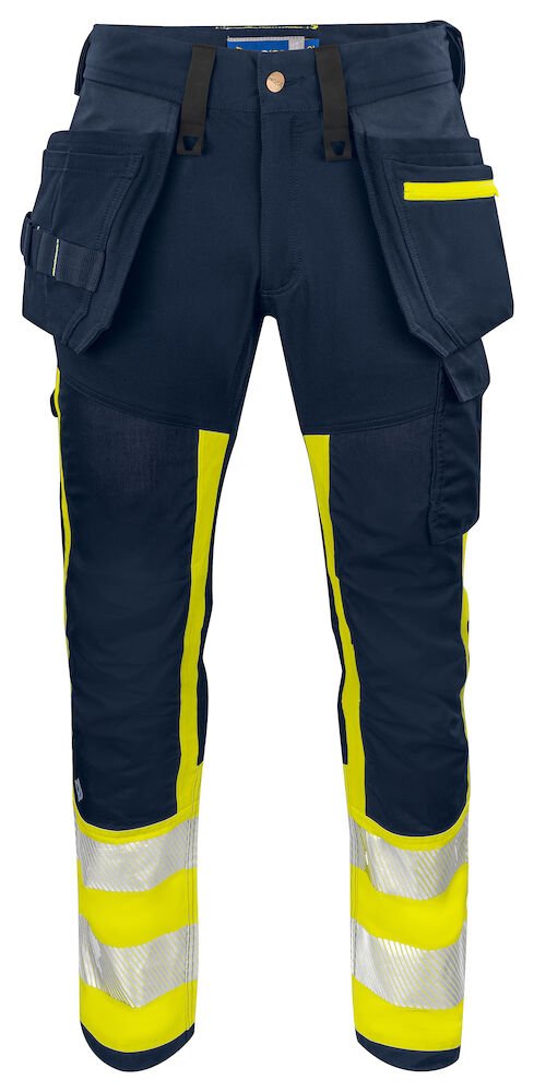 6540 WAISTPANT HI VIZ Yellow - Suomen Brodeeraus