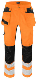 6570 PANT STRETCH Orange/blck - Suomen Brodeeraus