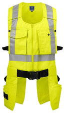 6704 VEST HV YELLOW - Suomen Brodeeraus