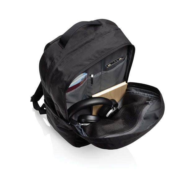 The SP Aware™ RPET Edin 15.6" Laptop Backpack 100% Recycled