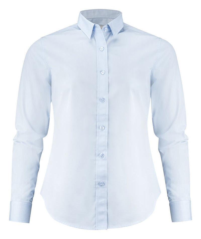 ACTON WOMAN BUSINESS SHIRT SKY BLUE L - Suomen Brodeeraus