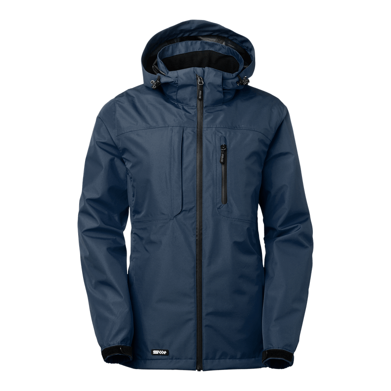 Alma Shell Jacket w Blue - Suomen Brodeeraus