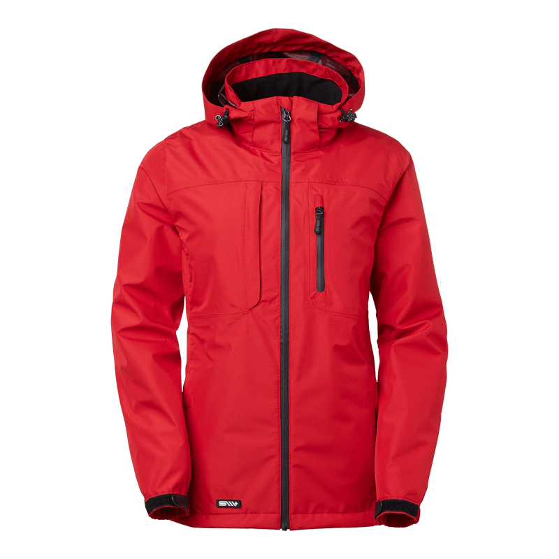 Alma Shell Jacket w Red - Suomen Brodeeraus