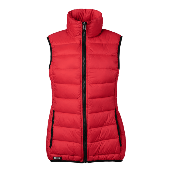 Alma Vest w Red - Suomen Brodeeraus