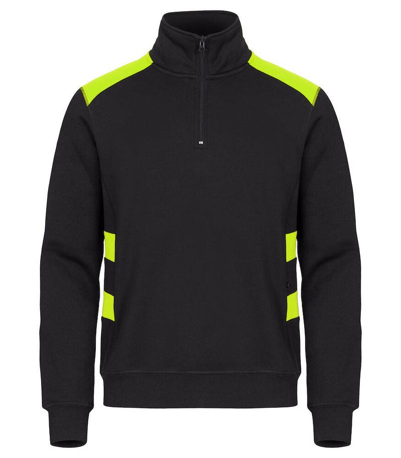 Ambition Half Zip VisYellow 4XL - Suomen Brodeeraus