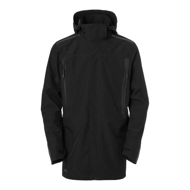 Ames Parka Black - Suomen Brodeeraus