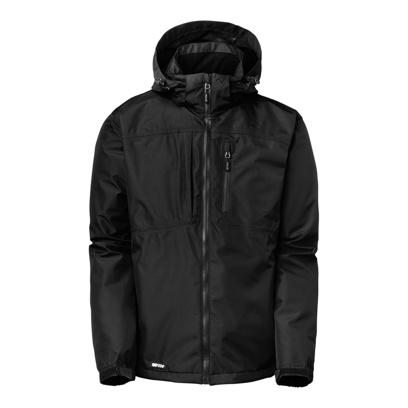 Ames Shell Jacket Black - Suomen Brodeeraus