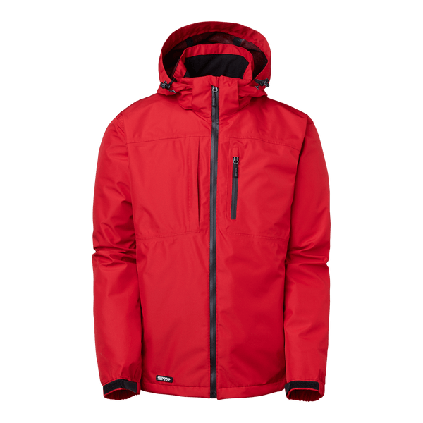 Ames Shell Jacket Red - Suomen Brodeeraus