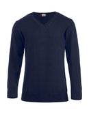 ASTON V-NECK NAVY - Suomen Brodeeraus