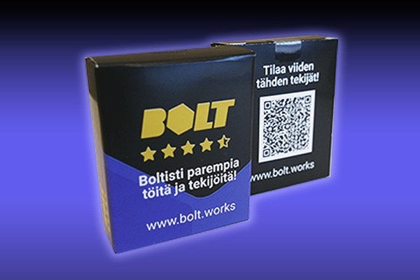 BOLT-KARKKIRASIA-ASIAKASYRITYKSELLE