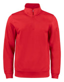 Basic Active Half Zip Red - Suomen Brodeeraus