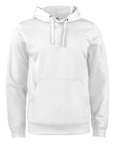 Basic Active Hoody White - Suomen Brodeeraus