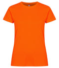 Basic Active - T ladies Vis orange - Suomen Brodeeraus