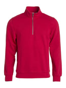 BASIC HALF ZIP RED - Suomen Brodeeraus