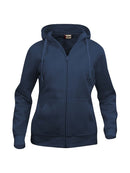 BASIC HOODY FULL ZIP LADY DNAVU - Suomen Brodeeraus