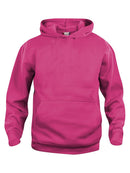 BASIC HOODY JR CERISE - Suomen Brodeeraus