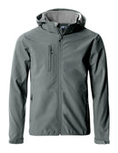 Basic Hoody Softshell jacket Pistol - Suomen Brodeeraus