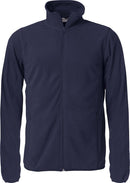 Basic Micro Fleece Jacket Dark navy - Suomen Brodeeraus