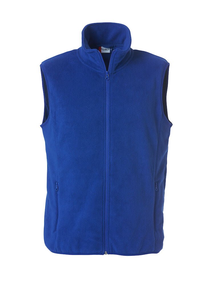 Basic Polar Fleece Vest Royalblue - Suomen Brodeeraus