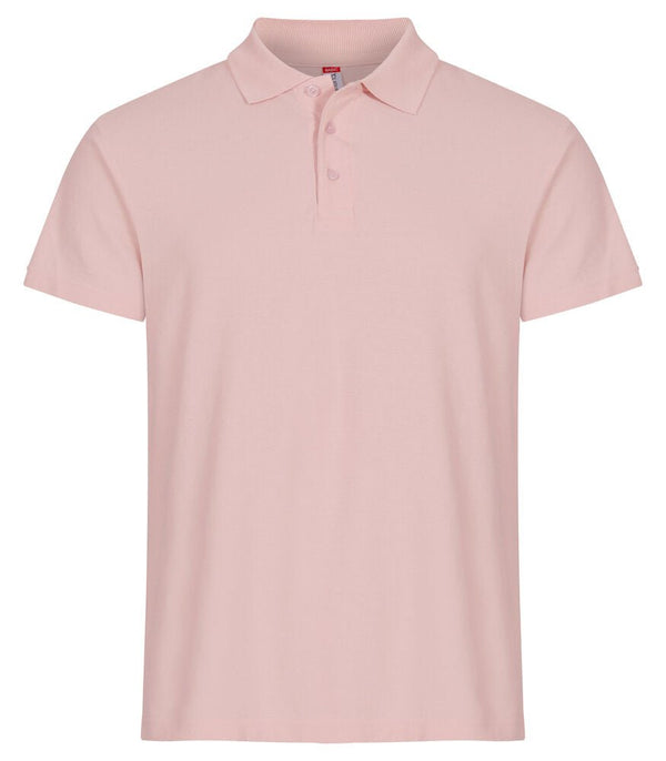 Basic Polo Candy pink - Suomen Brodeeraus