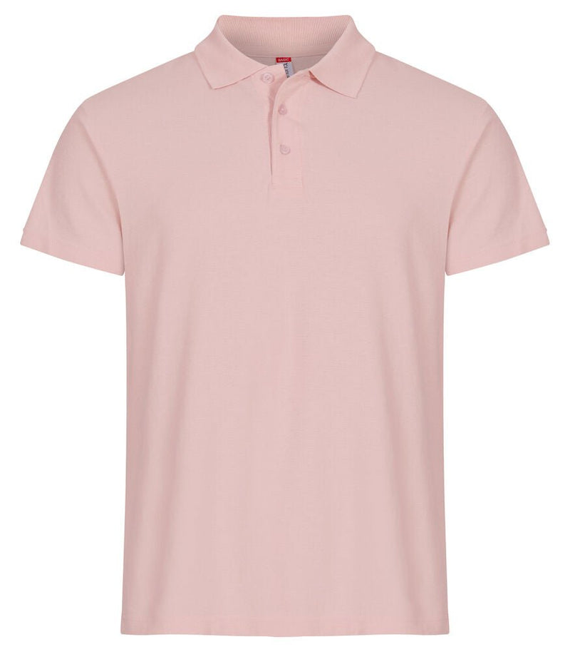 Basic Polo Candy pink - Suomen Brodeeraus