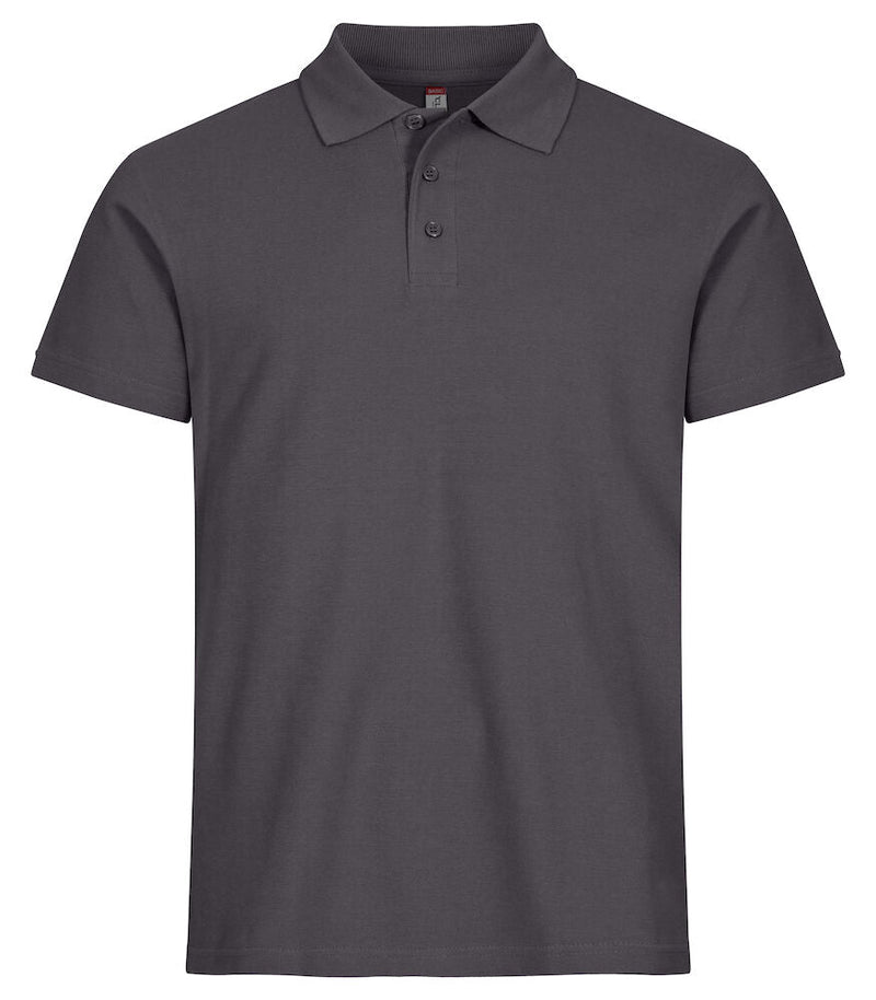 Basic Polo Metal grey - Suomen Brodeeraus