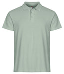 Basic Polo Sage green - Suomen Brodeeraus