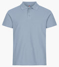 Basic Polo Soft blue - Suomen Brodeeraus