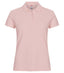 Basic Polo women Candy pink - Suomen Brodeeraus