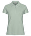 Basic Polo women Sage green - Suomen Brodeeraus