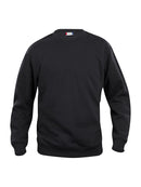 BASIC ROUNDNECK BLACK - Suomen Brodeeraus