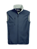 Basic Softshell vest Dark navy - Suomen Brodeeraus