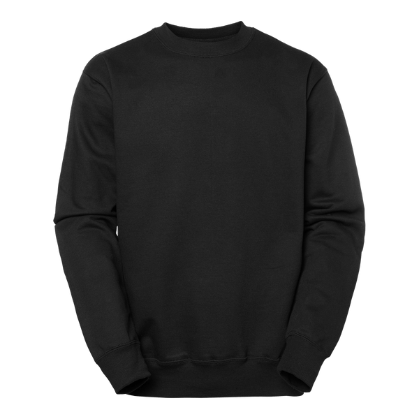 Basic Sweat Black - Suomen Brodeeraus