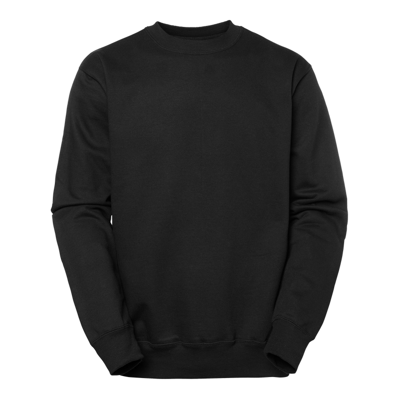 Basic Sweat Black - Suomen Brodeeraus