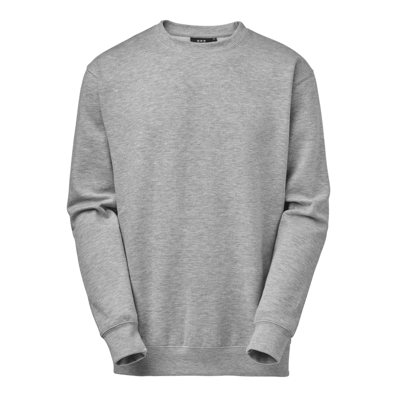 Basic Sweat Grey - Suomen Brodeeraus