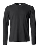 Basic-T L/S Black - Suomen Brodeeraus