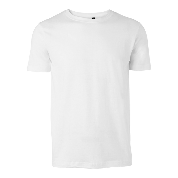 Basic T-shirt JR White - Suomen Brodeeraus