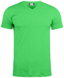 Basic-T V-neck AppGreen - Suomen Brodeeraus