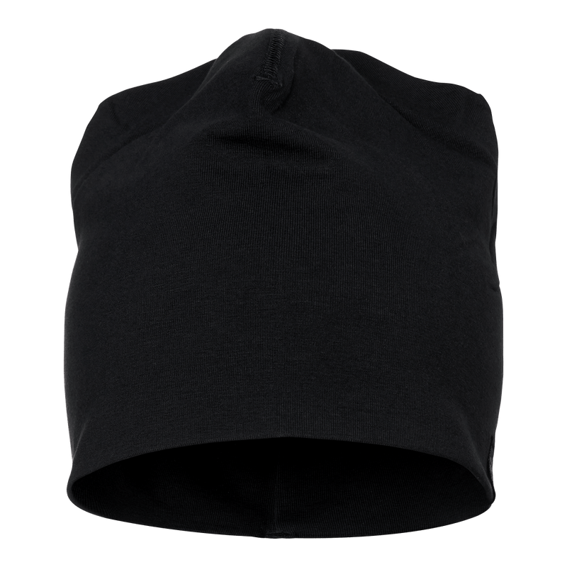 Beanie Low Black ONE SIZE - Suomen Brodeeraus