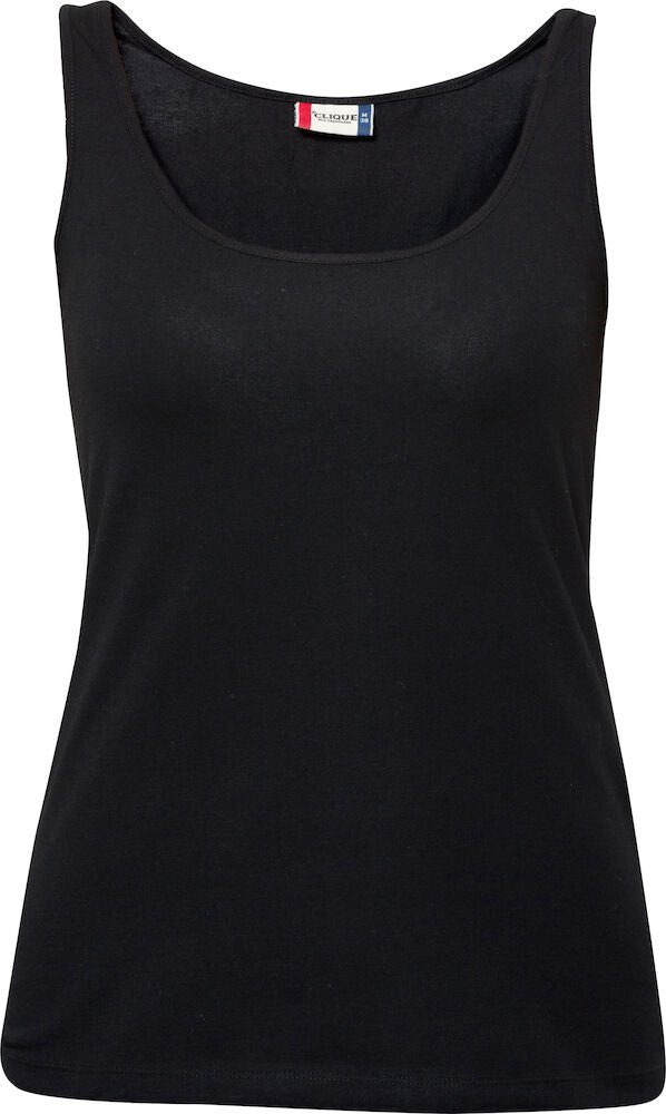 Carolina Tanktop Black - Suomen Brodeeraus