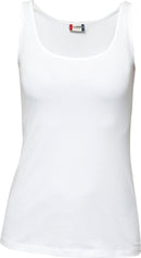 Carolina Tanktop White - Suomen Brodeeraus