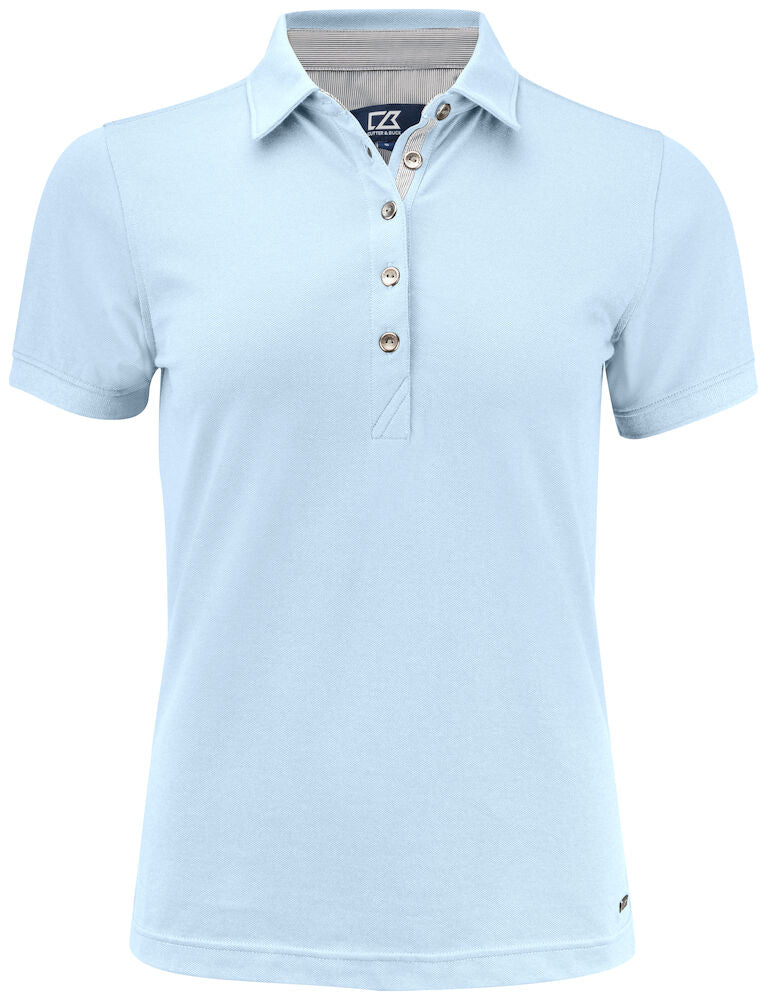 CB Advantage Premium Polo ladies Heaven blue 2XL - Suomen Brodeeraus