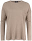 CB Carnation Sweater ladies Taupe Mel - Suomen Brodeeraus