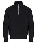 Classic Half Zip Black - Suomen Brodeeraus