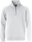Classic Half Zip White - Suomen Brodeeraus