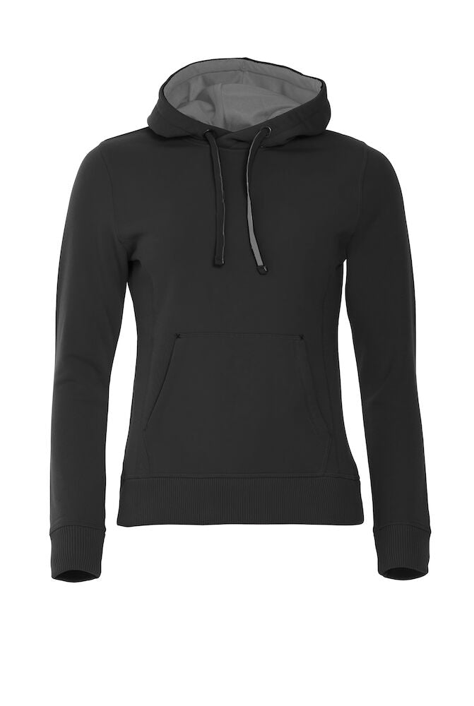 Classic Hoody ladies Black - Suomen Brodeeraus