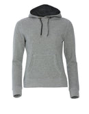 Classic Hoody ladies Grey mel - Suomen Brodeeraus