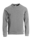 Classic Roundneck Grey mel - Suomen Brodeeraus