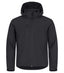 Classic Softshell Hoody Black 2XL - Suomen Brodeeraus